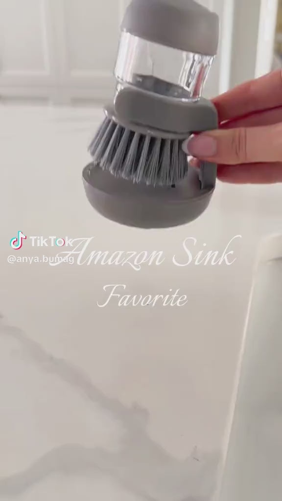 CEPILLO CON DISPENADOR DE JABON